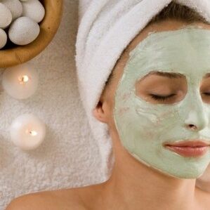 The cream mask