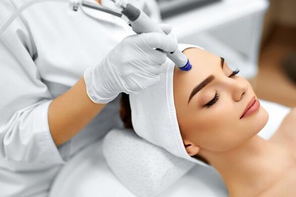 The girl was done with rejuvenating procedures