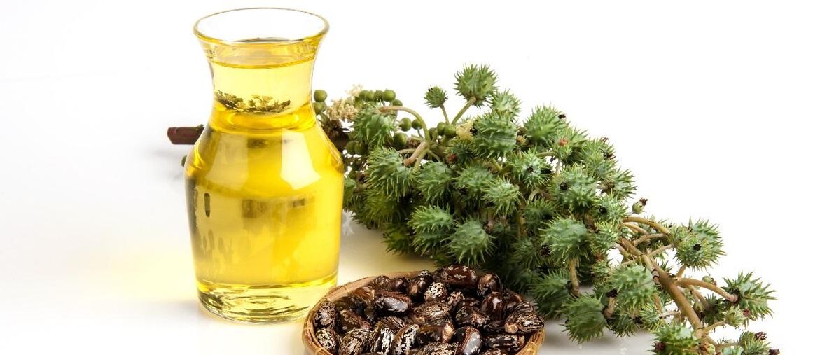 Castor oil for skin aging