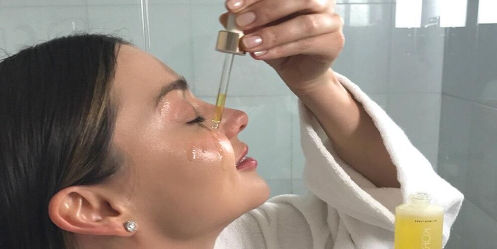 Use oil for facial rejuvenation