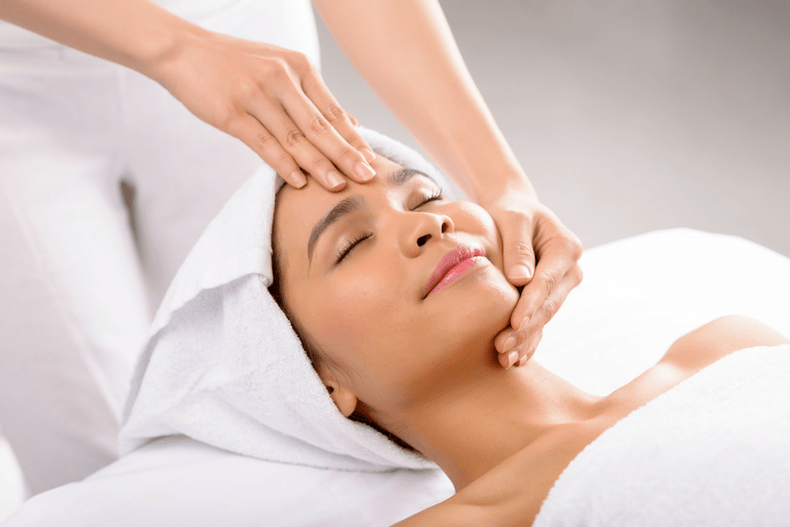 Massage is one of the methods to rejuvenate the skin of the face and body